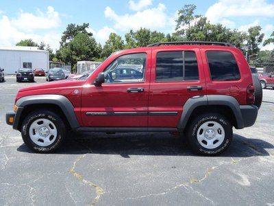 SPORT 4X4 SUV 3.7L V6 Clean Car Fax Red Tan Local Vehicle, image 2