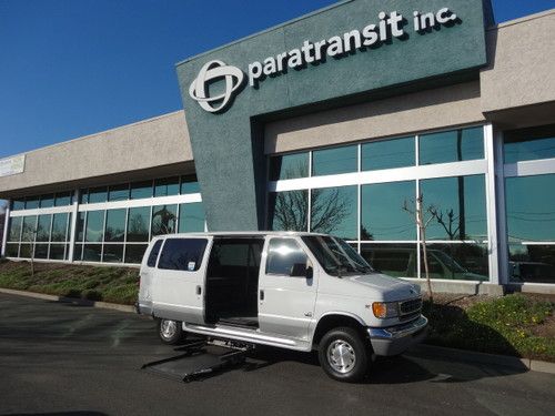 Wheelchair accessible 2000 ford e-150 econoline club wagon xlt 5.4l v8