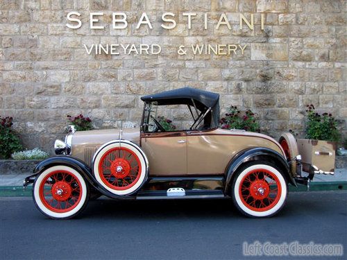 1929 ford model a rumble seat roadster