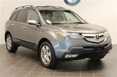 2008 acura mdx 4wd navigation rear view camera 3rd row seats technology package