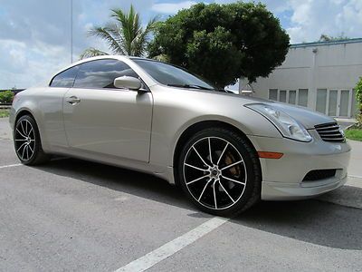 G35 coupe 6mt 6-speed *navigation* premium pkg - bose - sunroof - brembo brakes