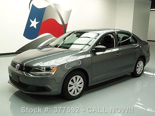 2012 volkswagen jetta sedan 5-speed cd audio 17k miles texas direct auto