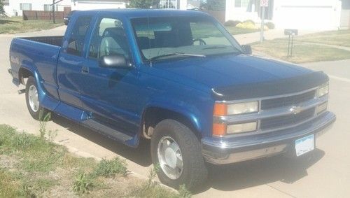 1997 chevrolet k1500 silverado extended cab pickup 2-door 5.7l