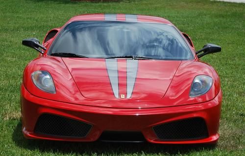 2008 ferrari f430 scuderia only 4k miles garaged kept clean history rosso corsa