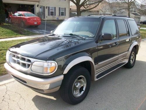 Ford : 1997 ford explorer eddie bauer 4 door 4wd sport utility 4.0l sohc