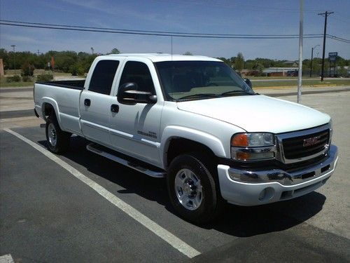 2007 gmc 2500 duramax 4 door, long bed