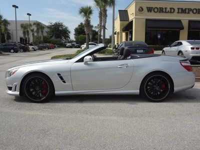 2013 mercedes-benz sl63 amg msrp $166,005.00 - like new - save $41,105.00