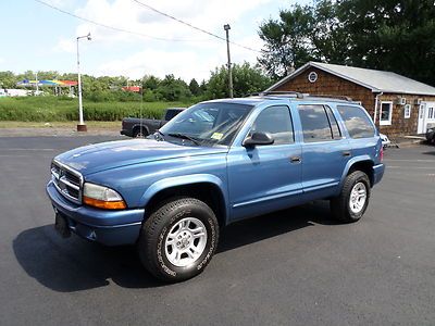 No reserve 2002 dodge durango 4wd seats 7!! under 130k miles!!