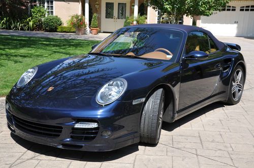 2008 porsche 911 turbo convertible 2-door 3.6l