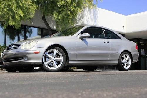 2004 mercedes-benz clk-class coupe 3.2l sunroof