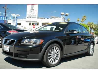 Clean carfax manual coupe 2.5 turbocharged traction control low miles black