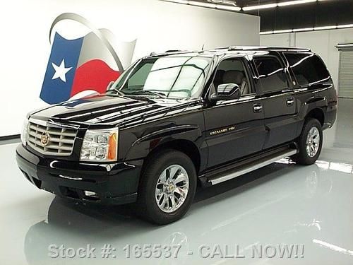 2005 cadillac escalade esv awd sunroof nav dvd only 37k texas direct auto