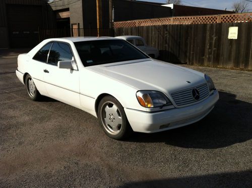 1994 mercedes-benz s500 amg two door coupe, this car is rare! no reserve!