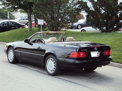 1997 MERCEDES SL500 - LOOKS/RUNS/DRIVES GREAT! BOSE! CD CHANGER! TWO TOPS!, image 3