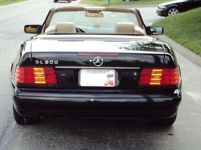 1997 MERCEDES SL500 - LOOKS/RUNS/DRIVES GREAT! BOSE! CD CHANGER! TWO TOPS!, image 4