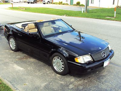 1997 MERCEDES SL500 - LOOKS/RUNS/DRIVES GREAT! BOSE! CD CHANGER! TWO TOPS!, image 7