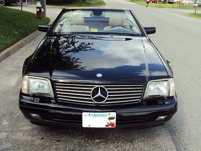 1997 MERCEDES SL500 - LOOKS/RUNS/DRIVES GREAT! BOSE! CD CHANGER! TWO TOPS!, image 8
