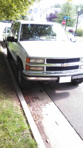 1995 chevrolet k1500 silverado extended cab pickup 2-door 5.7l z71 off road 4x4