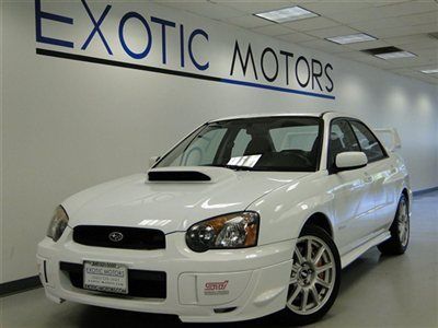 2005 subaru wrx sti awd!! turbo 6-speed bbs-whls xenons spoiler exhaust 6-cd!!