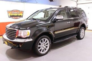 2008 chrysler aspen awd 4x4 sunroof navigation dvd cam 20" wheels leather black