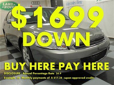2008(08)impala we finance bad credit! buy here pay here low down $1699 ez loan