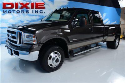 Lariat 2005 ford f-350 crew cab 4x4 diesel leather call barry 615..516..8183 tru