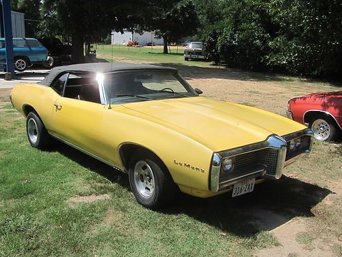 Le mans/gto chevelle,convertible barn find must see driver,must see