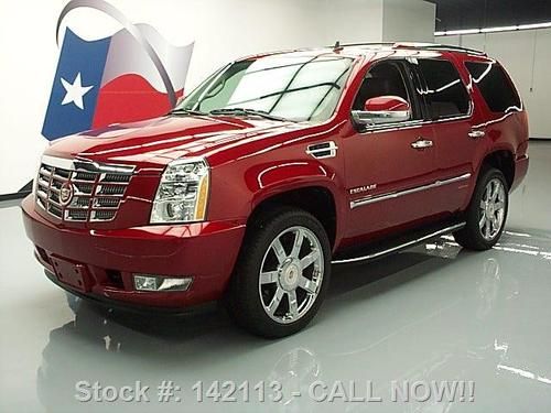 2013 cadillac escalade lux sunroof nav dvd 22's 27k mi texas direct auto