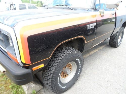 Number 13 1990 dodge ram rod hall series pick up rare only 32 made
