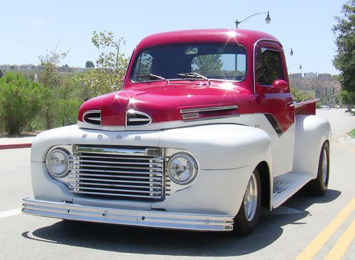 1950 ford f1, restomod, 383 stroker, ice cold ac, 380 rear end, race ready