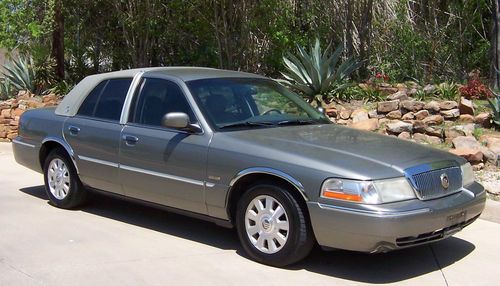 2003 mercury grand marquis ls - no reserve-runs and drives perfect -  luxury car