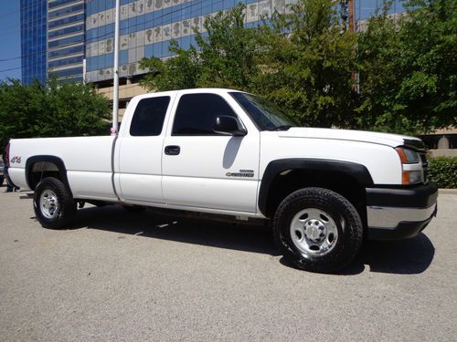 Tx rust free 07 chevy 2500 silverado duramax 4x4 allison auto runs perfect