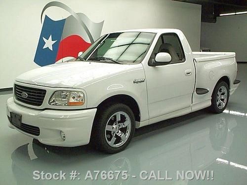 2002 ford f150 reg cab svt lightning supercharged 54k!! texas direct auto