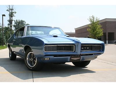 1968 pontiac gto hardtop 4 speed