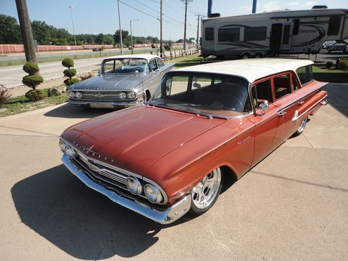 1960 parkwood station wagon california car 348 tri power air ride beautiful