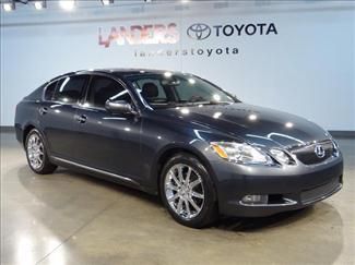 2006 lexus gs 300 flint mica navigation heated seats roof chrome wheels low rsrv