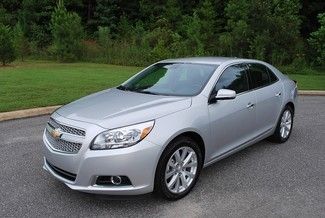 2013 malibu ltz silver/black leather 2k miles like new in and out low reserve