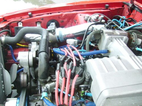 1990 ford mustang gt 5.0l nitrous street/track tfs heads 4-pt cage look!