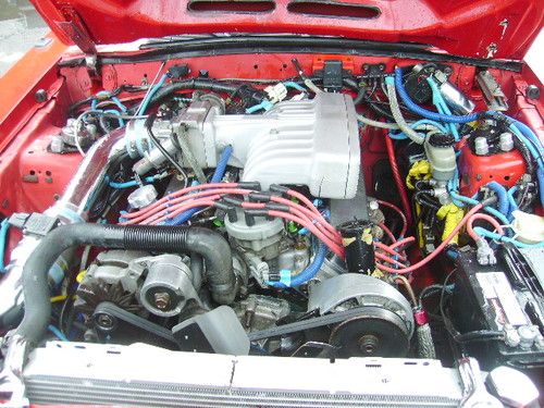1990 Ford Mustang GT 5.0L NITROUS Street/Track TFS Heads 4-pt Cage LOOK!, image 6