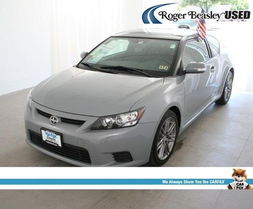 2012 scion tc non smoker hatchback pioneer sound aux input panoramic sunroof abs