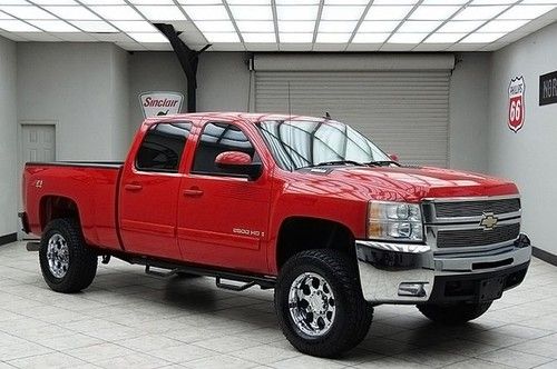 2008 chevy 2500hd diesel 4x4 ltz z71 heated leather bose crew 1 texas owner