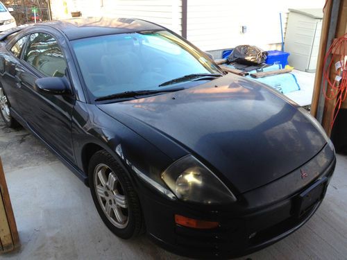 2000  mitsubishi eclipse gt v6 , black