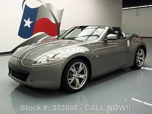 2010 nissan 370z touring sport roadster 6spd leather 7k texas direct auto