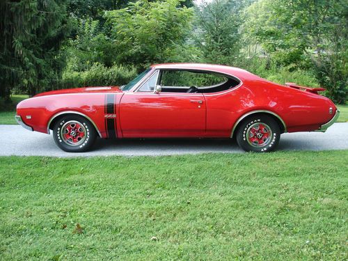 1968 oldsmobile 442 coupe, survivor, almost 100% original.  beautiful !!!