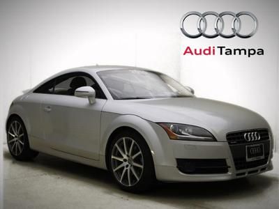 2010 audi tt 2dr coupe s model leather auto certified