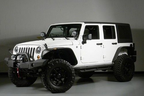 2013 jeep wrangler unlimited sport 4wd procomp lift kevlar finish