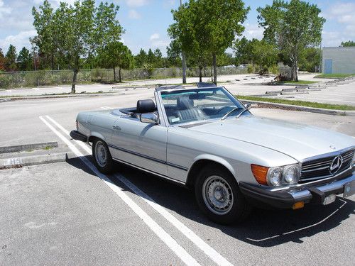 1983 mercedes-benz 380sl classic cabriolet