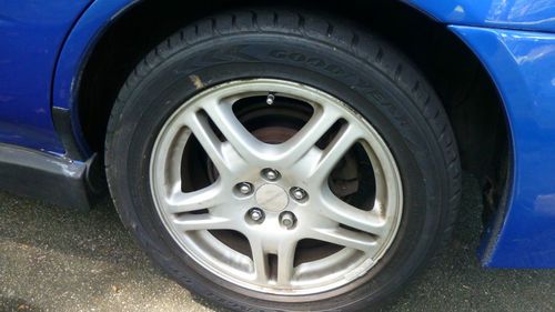 2002 Subaru Impreza WRX Sedan 4-Door 2.0L Rally Blue 5 spd only 81,500 miles, image 6