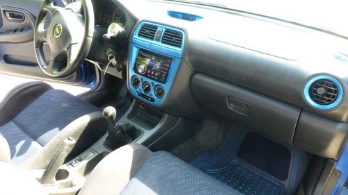 2002 Subaru Impreza WRX Sedan 4-Door 2.0L Rally Blue 5 spd only 81,500 miles, image 20