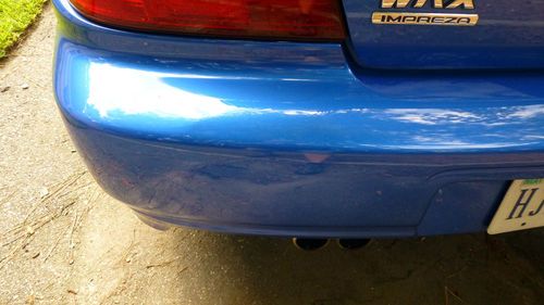 2002 Subaru Impreza WRX Sedan 4-Door 2.0L Rally Blue 5 spd only 81,500 miles, image 23